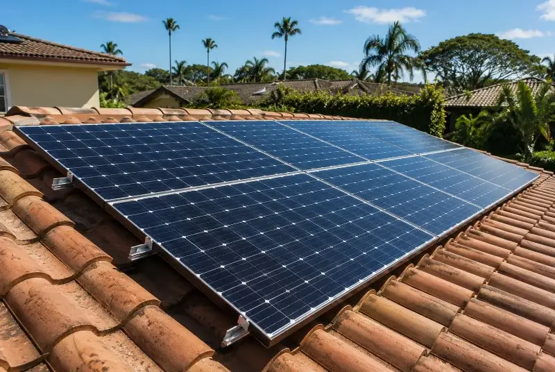 Installation de panneaux solaires à Sablons